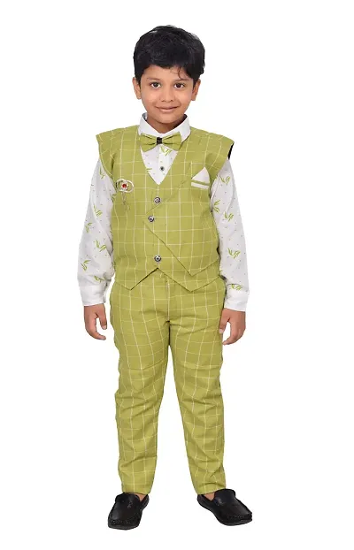 Partywear Shirt and Pant Set for Boys