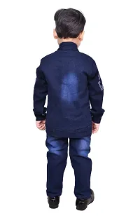 KIDZ AREA JEANS JACKETBoys Casual Jacket Jeans, T-shirt-thumb1
