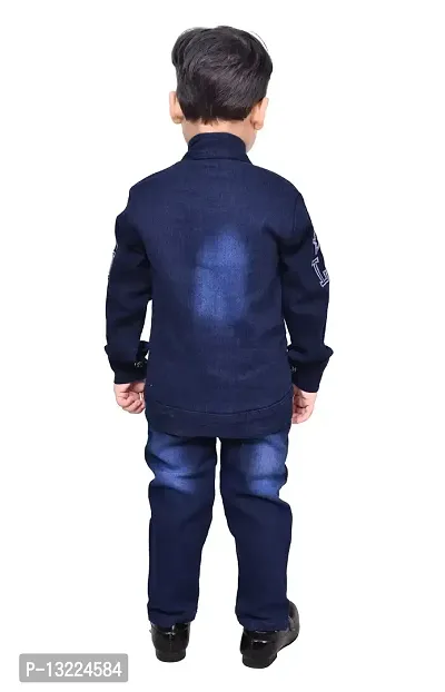 KIDZ AREA JEANS JACKETBoys Casual Jacket Jeans, T-shirt-thumb2