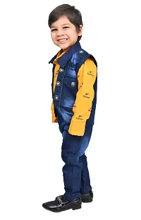 KIDZ AREA Kidzarea Boys Casual Shirt Jeans-thumb3