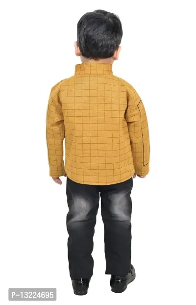 KIDZ AREA Trendy Boyz Casual Shirt, Waistcoat and Pant Set-thumb2