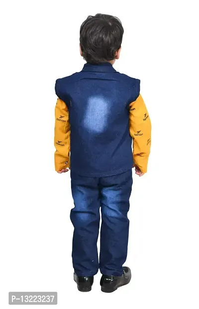 KIDZ AREA Kidzarea Boys Casual Shirt Jeans-thumb2