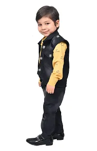 KIDZ AREA Boys Party(Festive) Jeans Jacket-thumb3