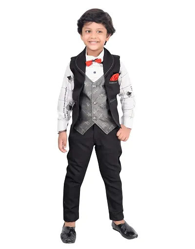 Partywear Shirt and Pant Set for Boys