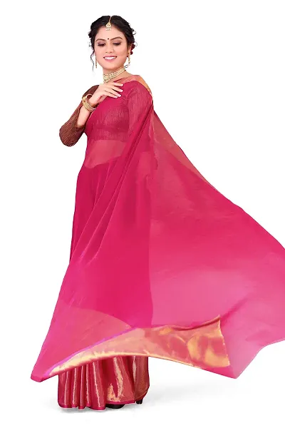 Kepka Chiffon Zari Light Weight Saree