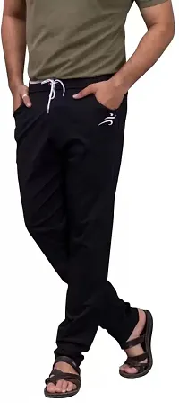 Comfortable Regular Track Pants Xl For Men