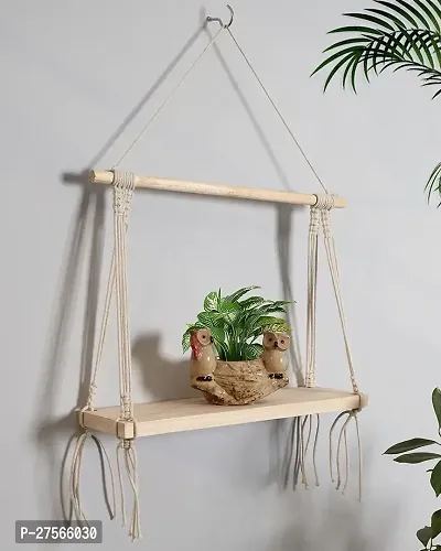 Wooden Wall Shelf Hangings For Home Deacute;cor-thumb0