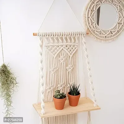 Wooden Wall Shelf Hangings For Home Deacute;cor-thumb0