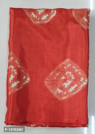 Printed Sana Silk Saree With Blouse Piece