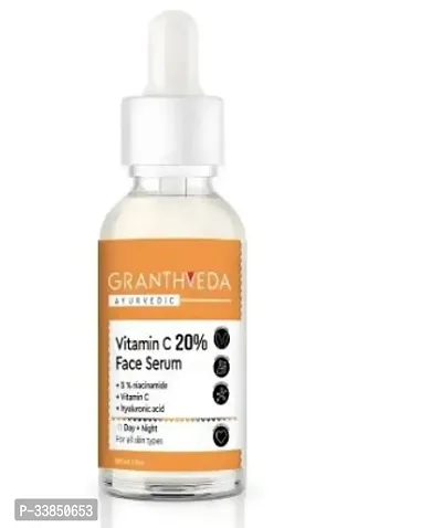 Glow Q Vitamin C Face Serum- 20% Vitamin C Serum For Face With Niacinamide And Hyaluronic Acid To Help Even Out Skin Tone And Brighten Complexion