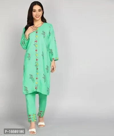 Fancy Cotton Kurta Set For Women