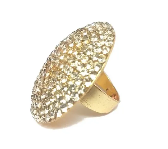 Alluring Diamond Work Ring For Women