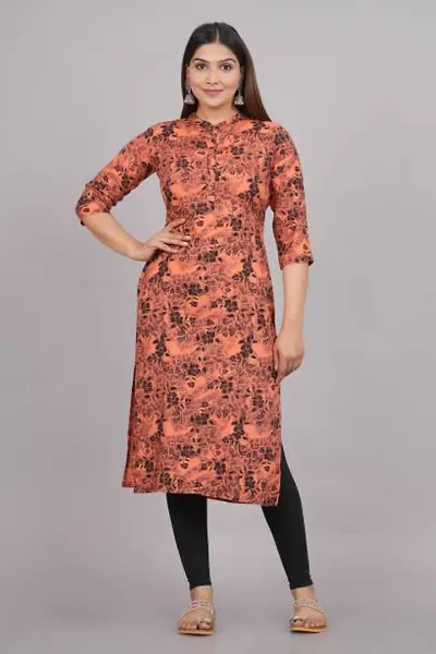 Stylish Rayon Stitched Kurta For Women