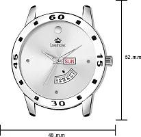 Stylish Silver Metal Analog Watch For Men-thumb3