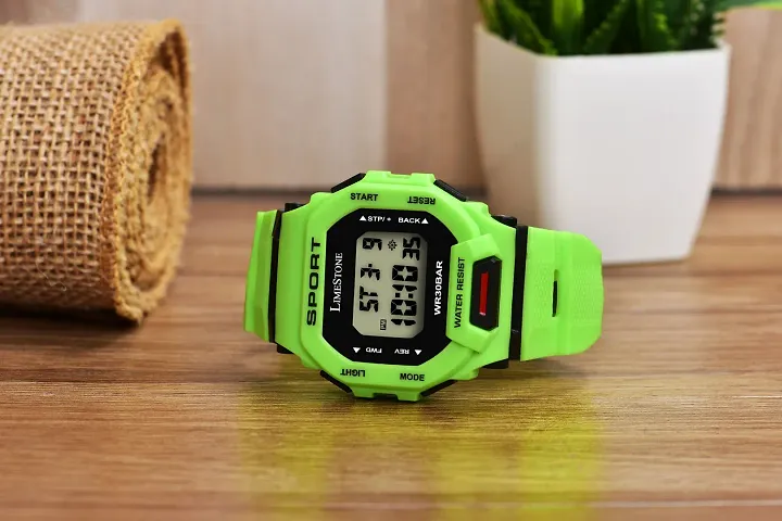 Stylish Silicone Digital Watch For Men