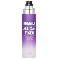 UCANBE Professional Face Makeup All day Setting Spray Fixer | Long wear, Waterproof, Oil control, Hydrating, Feather light | Dewy Matte finish | 200ml-thumb1