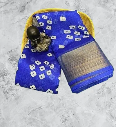 Elegant Cotton Saree with Blouse piece 