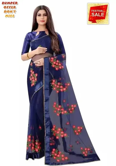 Stylish Saree with Blouse piece For Women