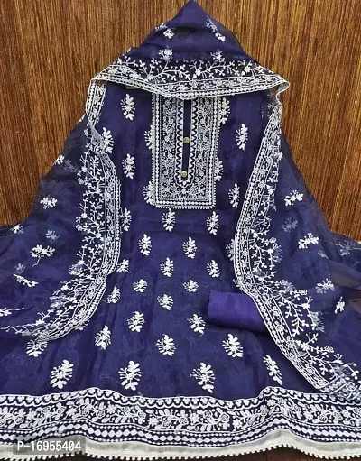 Stylish Shantoon Dress Material with Dupatta For Women