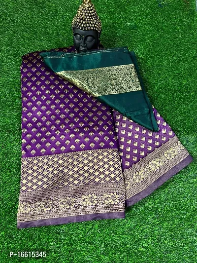 Buy Green and Purple Saree Online In India - Etsy India