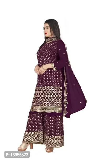 Stylish Shantoon Dress Material with Dupatta For Women