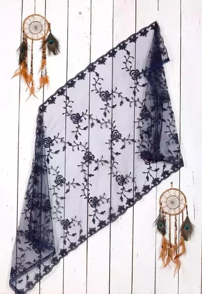 Stylish Net Embroidered Dupatta for Women