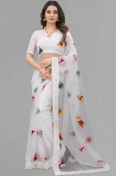 Stylish Silk Blend Sarees For Women