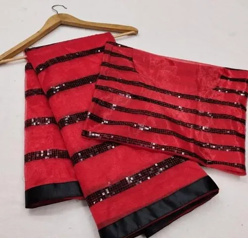 Stylish Saree with Blouse piece For Women