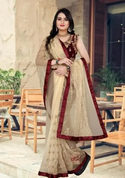 Stylish Saree with Blouse piece For Women