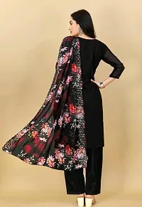 Stylish Women Georgette Dress Material with Dupatta-thumb2