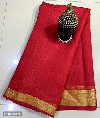 Stylish Maroon Saree with Blouse piece For Women