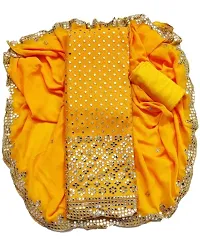 Stylish Women Georgette Dress Material with Dupatta-thumb2