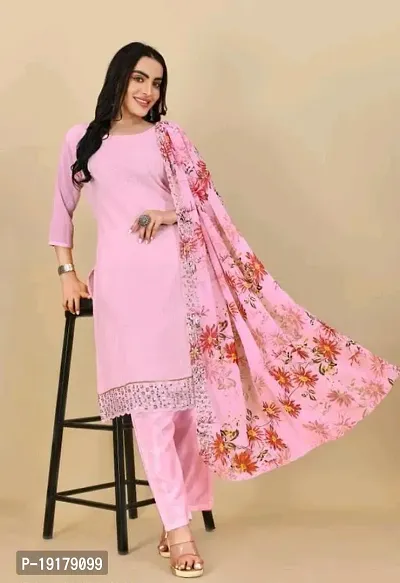 Stylish Women Georgette Dress Material with Dupatta