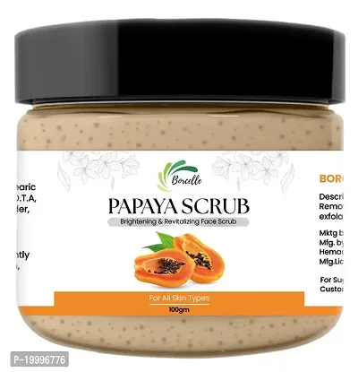 Borcelle Papaya scrub 100gm