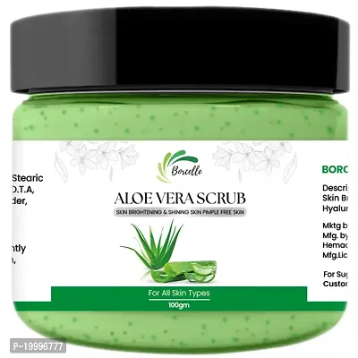 Borcelle Aloevera  scrub 100gm