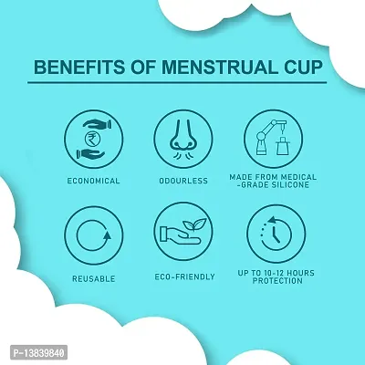 Soft Silicon Menstrual Cup-thumb3