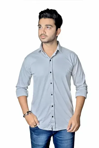 URBAN FLU Men's Casual & Formal Shirts 100% Cotton Slim Fit - Regular Collar