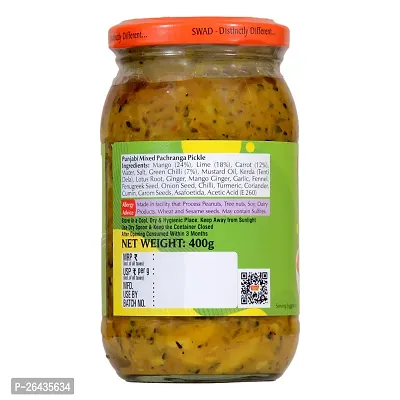 SWAD Punjabi Mixed Pachranga Pickle 400g-thumb2