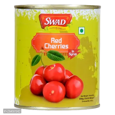 SWAD Red Cherries In Syrup 840g-thumb0