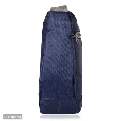 Vitality Nylon Sling Cross Body Business, Travel, Office Messenger one Side Shoulder Satchel Bag for Men & Women (Pack of 1, Blue)-thumb4