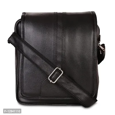 Vitality Men's Leather Messenger Bag Travel Work Office Business Messenger one Side Shoulder Satchel Bag for Men (Tan)