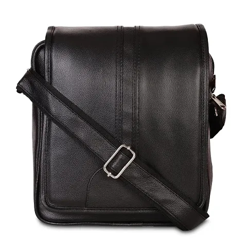 Stylish Leather Messenger Bag