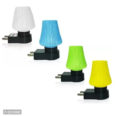 0.5 Watt Home Decorative Night Lamp Combo set (Pack of 4)-thumb0