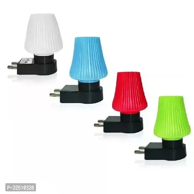 0.5 Watt Home Decorative Night Lamp Combo set (Pack of 4)