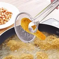 Multi-Functional 2 in 1 Deep Fry Tool Filter Spoon Strainer-thumb1