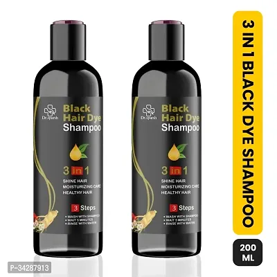 Black Hair Dye Shampoo 3 in 1-thumb2