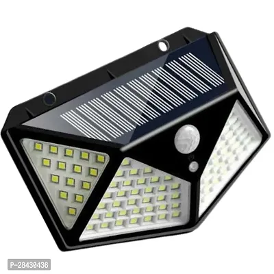 Illuminate Your Outdoors with 100-LED Solar Motion Sensor Light for Home-thumb0