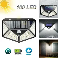 Illuminate Your Outdoors with 100-LED Solar Motion Sensor Light for Home-thumb1
