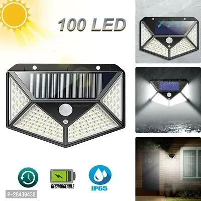 Illuminate Your Outdoors with 100-LED Solar Motion Sensor Light for Home-thumb2
