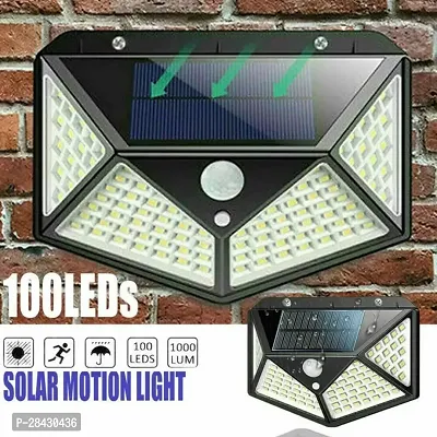 Illuminate Your Outdoors with 100-LED Solar Motion Sensor Light for Home-thumb3